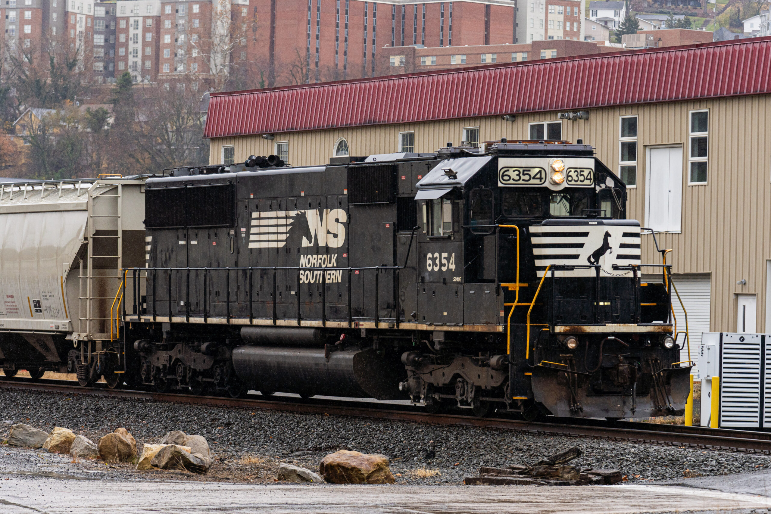 Man hospitalized after being struck by train